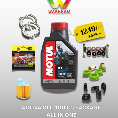 ACTIVA OLD 100 CC – ALL IN ONE PACKAGE