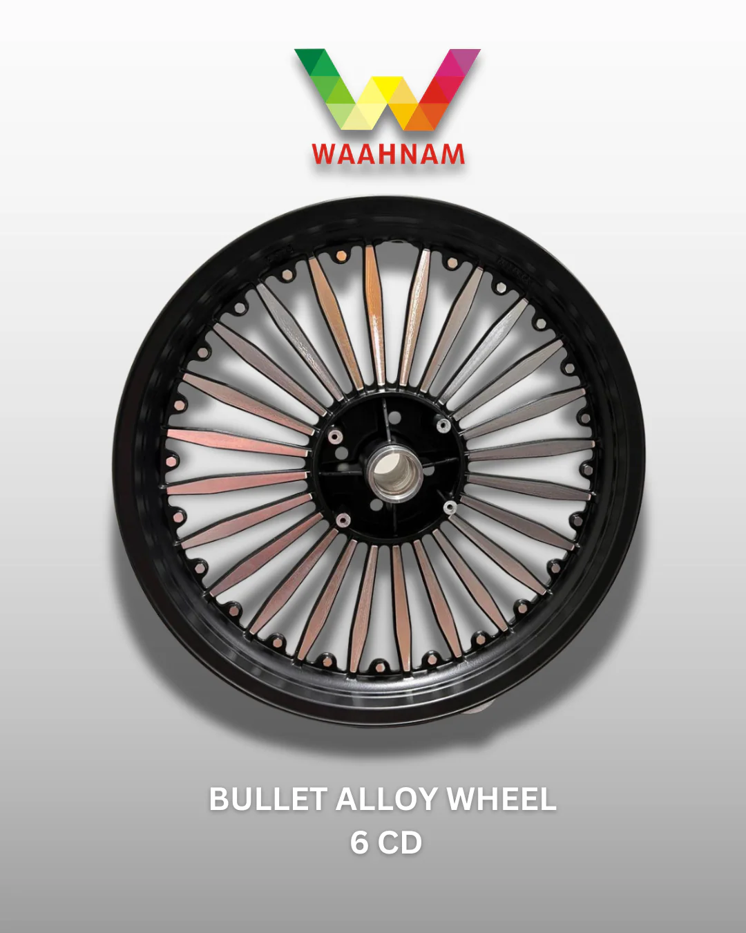 Bullet Alloy Wheel 6 CD