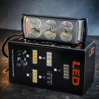 6 LED Fog/Work Light for Bikes & Cars (SET OF 2 )