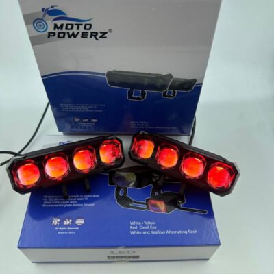 Moto Powerz LED Fog Lamp – High-Intensity Devil Eye Lights (12V–80V)